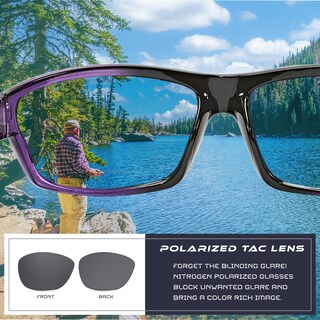 Foto 4 | Foto 4 | Gafas Deportivas Nitrogen Polarizadas Envolventes Con Protección Uv400 - Venta Internacional.