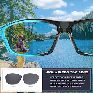 Foto 4 | Foto 4 | Gafas Deportivas Polarizadas Nitrogen Envolturas Uv400 - Venta Internacional.