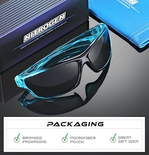 Foto 5 | Foto 5 | Gafas Deportivas Polarizadas Nitrogen Envolturas Uv400 - Venta Internacional.