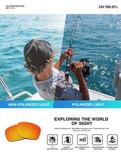 Foto 2 | Foto 2 | Gafas De Sol Deportivas Polarizadas Rivbos Con Armazón Tr90 Para Hombre Y Mujer - Venta Internacional.