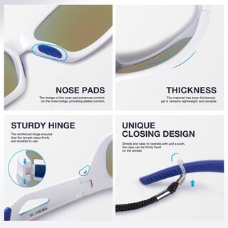 Foto 4 | Foto 4 | Gafas De Sol Deportivas Rivbos Rb831 Polarizadas Para Hombre Y Mujer - Venta Internacional.