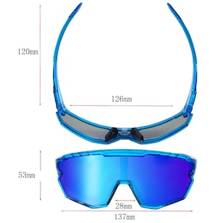 Foto 4 | Foto 4 | Gafas Deportivas De Sol Gieadun Polarizadas Para Ciclismo Y Béisbol Negras - Venta Internacional.