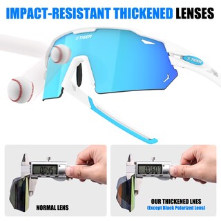 Foto 4 | Foto 4 | Gafas Deportivas De Sol Polarizadas X-tiger Para Ciclismo - Venta Internacional.