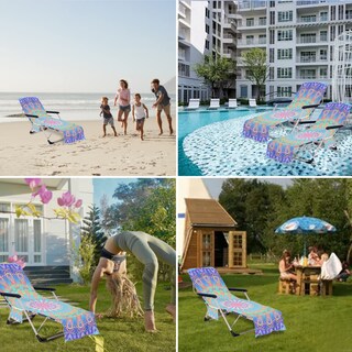 Foto 7 | Foto 7 | Funda Para Silla De Playa Treeswift Bohemia Con Estampado De Mandala Y Bolsillos - Venta Internacional.