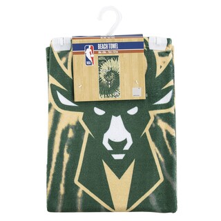 Foto 3 | Foto 3 | Toalla De Playa Northwest Nba Milwaukee Bucks 30 X 60 Cm - Venta Internacional.