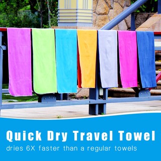 Foto 7 | Foto 7 | Toalla De Microfibra Syourself De Secado Rápido Para Viaje Y Playa - Venta Internacional.