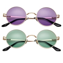 Gafas De Sol Poraday Clásicas Redondas Retro Polarizadas - Venta Internacional.