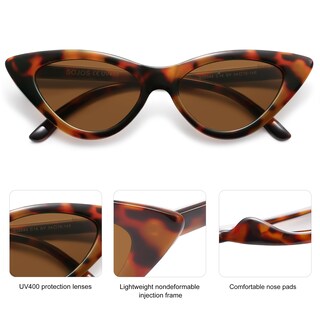 Foto 4 | Foto 4 | Gafas De Sol Sojos Retro Vintage De Ojo De Gato Sj2044 Para Mujer - Venta Internacional.