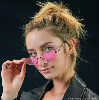 Foto 2 | Foto 2 | Gafas De Sol Feisedy Diseño Retro Con Pequeños Pétalos B2298 - Venta Internacional.