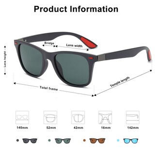 Foto 5 | Foto 5 | Lentes De Sol Sojos Deportivos Polarizados Tr90 Sj2101 Negro Mate/turquesa - Venta Internacional.