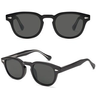 Foto 3 | Foto 3 | Gafas De Sol Sojos Retro Pequeñas Redondas Uv400 Sj2251 Negro/gris - Venta Internacional.