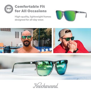 Foto 7 | Foto 7 | Gafas De Sol Knockaround Fast Lanes Deportivas Polarizadas Uv400 - Venta Internacional.