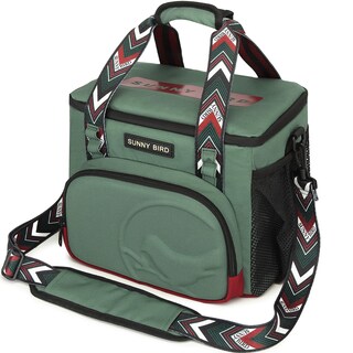 Foto 1 | Foto 1 | Bolsa Térmica Para Almuerzo Sunny Bird 12l Para Mujeres Y Hombres Verde - Venta Internacional.