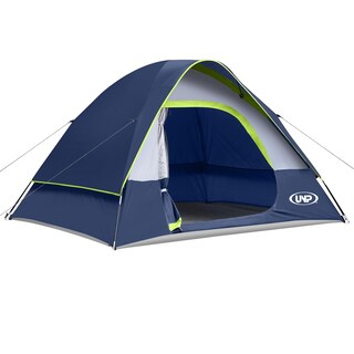 Foto 2 | Foto 2 | Carpa De Camping Impermeable Y A Prueba De Viento Para 4 Personas Con Cubierta Para Lluvia - Venta Internacional.