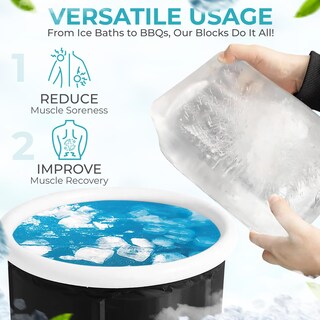 Foto 7 | Foto 7 | Molde De Bloque De Hielo Mt.bay Para Cubo De Hielo De 5.4 Kg 28 X 18 X 13 Cm - Venta Internacional.