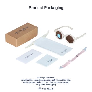 Foto 2 | Foto 2 | Gafas De Sol Para Bebé Cocosand Con Protección Uv Polarizada Beige - Venta Internacional.