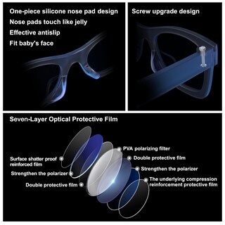 Foto 3 | Foto 3 | Gafas De Sol Para Bebé Cocosand Con Protección Uv Polarizada Beige - Venta Internacional.