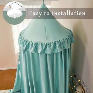 Foto 5 | Foto 5 | Dosel De Cama Princesa Arcoíris Dix Para Habitación Infantil (verde) - Venta Internacional.