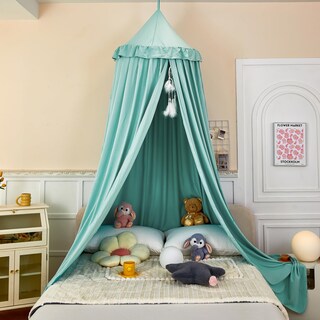 Foto 7 | Foto 7 | Dosel De Cama Princesa Arcoíris Dix Para Habitación Infantil (verde) - Venta Internacional.