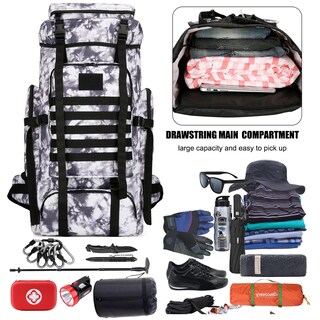 Foto 3 | Foto 3 | Mochila De Senderismo W Wintming 70l/100l Mochila Molle Para Camping - Venta Internacional.