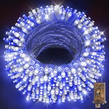 Luces De Navidad Knonew 123 M 1000 Led Exterior Azul/blanco - Venta Internacional.