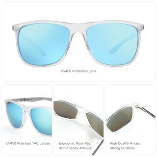 Foto 4 | Foto 4 | Gafas De Sol Cuadradas Polarizadas Zenottic Para Hombre En Fibra De Carbono - Venta Internacional.