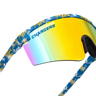 Foto 4 | Foto 4 | Gafas De Sol Foco Los Angeles Chargers Nfl Con Montura Grande Floral - Venta Internacional.
