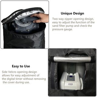 Foto 3 | Foto 3 | Funda Impermeable Sobana Para Bomba De Filtro De Arena De 17-20 Pulgadas - Venta Internacional.