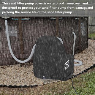 Foto 7 | Foto 7 | Funda Impermeable Sobana Para Bomba De Filtro De Arena De 17-20 Pulgadas - Venta Internacional.