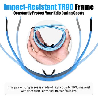 Foto 6 | Foto 6 | Gafas De Sol Polarizadas Uv400 X-tiger Para Niños De 8 A 14 Años - Venta Internacional.