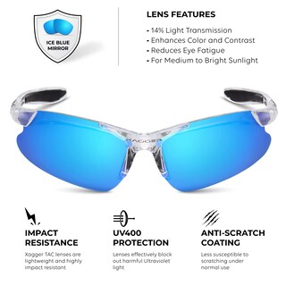 Foto 3 | Foto 3 | Gafas De Sol Deportivas Polarizadas Para Niños Y Jóvenes Xagger Con Montura Tr90 - Venta Internacional.