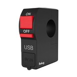Interruptor Corta Corriente y Cargador USB para Moto