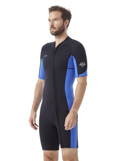 Foto 1 | Foto 1 | Traje De Neopreno Corto Hevto 2mm Para Hombre Surf Y Buceo 4xl Azul - Venta Internacional.