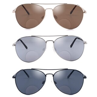 Foto 5 | Foto 5 | Gafas De Sol Bifocales Ryegis Clásicas Aviador 1.0 Para Hombre - Venta Internacional.