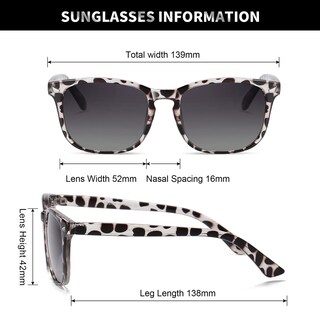 Foto 4 | Foto 4 | Gafas De Sol Polarizadas Dushine Estilo Retro Clásico Para Mujer - Venta Internacional.