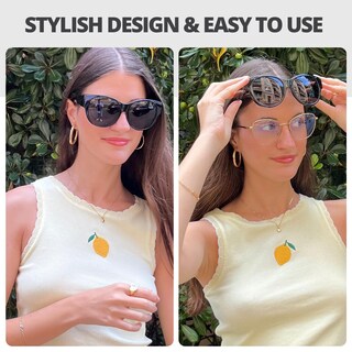 Foto 2 | Foto 2 | Gafas De Sol Lvioe Snap Shades Polarizadas Uv400 Ls5779 Para Usar Sobre Lentes - Venta Internacional.