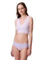 Sujetador Tipo Bralette Calvin Klein Invisibles Comfort Con Forro Ligero - Venta Internacional.