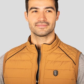 Foto 5 | Foto 5 | Chaleco Capitonado Para Hombre Con Bolsillos Greenlander Amarillo