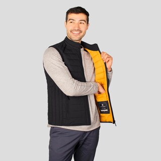 Foto 3 | Foto 3 | Chaleco Capitonado Para Hombre Con Bolsillos Greenlander Negro