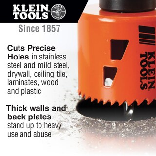 Foto 2 | Foto 2 | Sierra Perforadora Klein Tools 35 Mm Bimetálica Para Acero Y Madera - Venta Internacional.