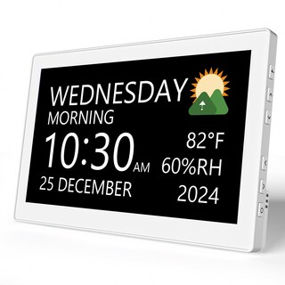 Foto 1 | Foto 1 | Reloj Digital Raynic Con Calendario De Pantalla Grande De 10 1 Pulgadas - Venta Internacional.