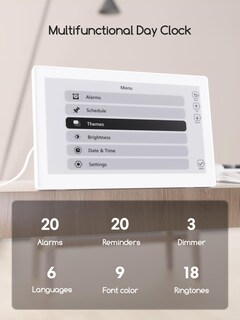 Foto 4 | Foto 4 | Reloj Digital Raynic Con Calendario De Pantalla Grande De 10 1 Pulgadas - Venta Internacional.