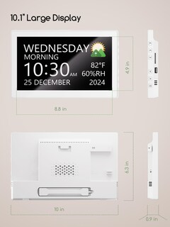 Foto 7 | Foto 7 | Reloj Digital Raynic Con Calendario De Pantalla Grande De 10 1 Pulgadas - Venta Internacional.