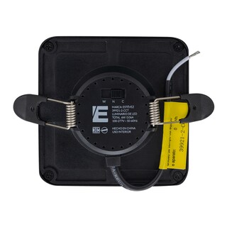 Foto 5 | Foto 5 | Estevez Luminario Led Empotrable Flat Deco Square Cct 6w 3 Temperaturas Regulable Negro