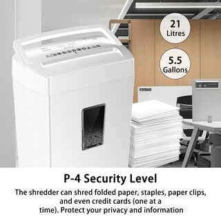 Foto 6 | Foto 6 | Trituradora De Papel Bonsaii Cross-cut 12 Hojas P-4 Security - Venta Internacional.