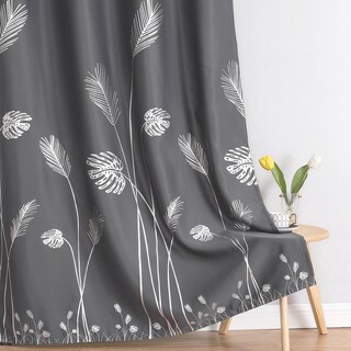 Foto 7 | Foto 7 | Cortinas Estelar Textiler 132x259 Cm Gris Oscuro Blackout - Venta Internacional.