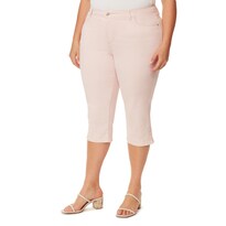 Jean Capri Para Mujer Gloria Vanderbilt Amanda Rosa Rosado Talle 6 - Venta Internacional.