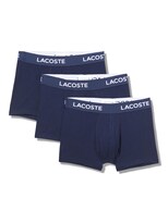Calzoncillos Lacoste De Algodón Con Elastano Paquete De 3 Azul Marino Talla Xs - Venta Internacional.