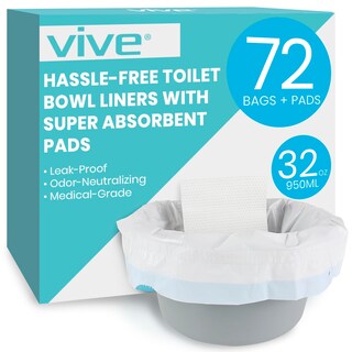 Foto 1 | Foto 1 | Revestimientos Para Inodoro Vive Paquete De 72 Con Almohadillas Súper Absorbentes - Venta Internacional.