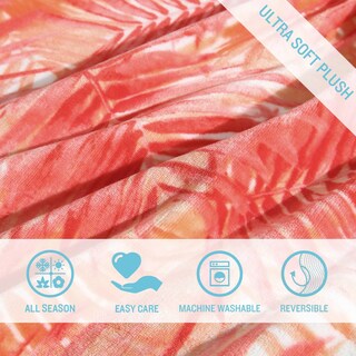 Foto 3 | Foto 3 | Manta Tommy Bahama Ultra Suave De Franela 127x178 Cm Naranja - Venta Internacional.